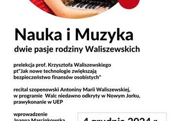 Science and Music – Two Passions of the Waliszewski Family