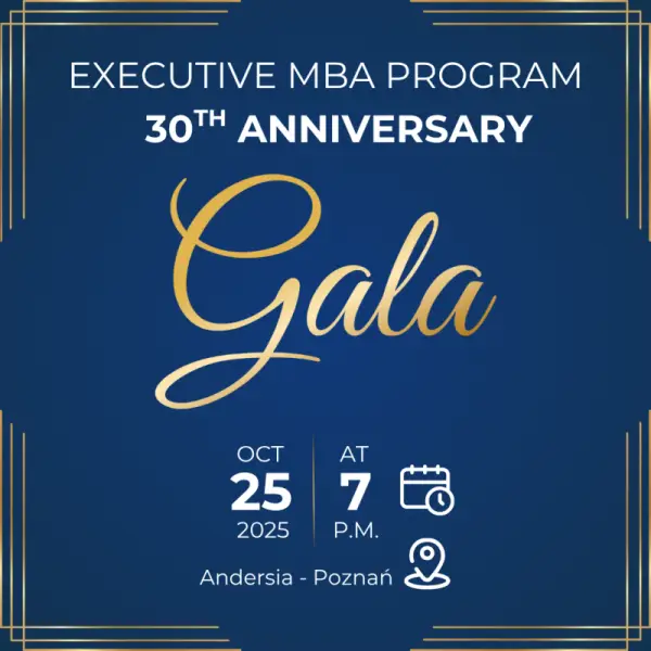 30th anniversary gala invitation