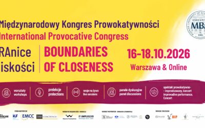 Executive MBA Poznań–Atlanta Association joins the 2nd International Provocative Congress as a partner
